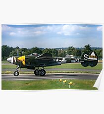 Lockheed P-38J 42-67543/KI-S NX3145X Poster