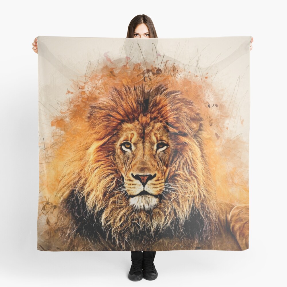 Liquid Lion Scarf