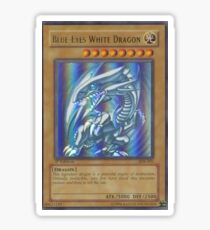 Blue-eyes white dragon Sticker