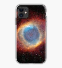 Deep Dream Helix Nebula iPhone Case