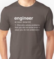 Funny Engineer Definition Unisex T-Shirt