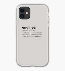 Funny Engineer Definition iPhone Case