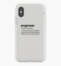 Funny Engineer Definition iPhone Case