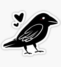 Crow Friend Sticker