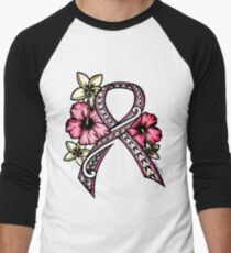 Breast Cancer Awareness Men's Baseball ¾ T-Shirt