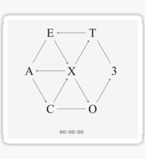 Exo Teaser EXACT Sticker