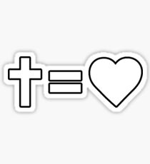 Christian Symbol Sticker