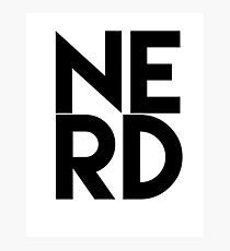 NERD Photographic Print
