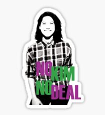 No Kim No Deal Sticker
