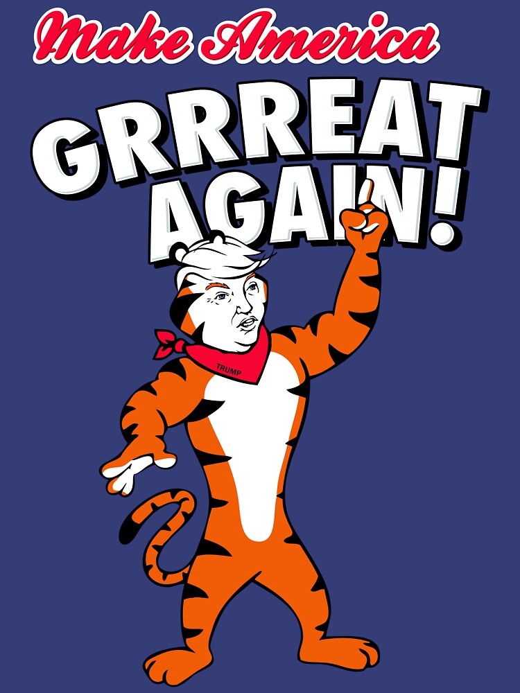 Make America GRRREAT AGAIN! - Trump the Tiger by brandoff