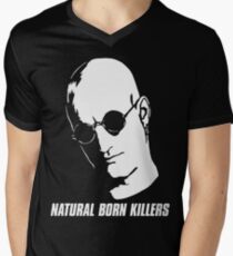 Natural Born Killers - Mickey Knox - White Men's V-Neck T-Shirt
