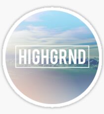 Highgrnd - Logo Sticker