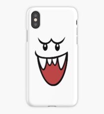 Super Mario Bros Boo Face iPhone Case