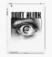 Dont Blink iPad Case/Skin