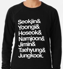 BTS - BANGTAN BOYS - 방탄소년단 Lightweight Sweatshirt