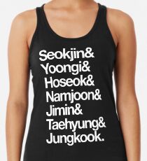BTS - BANGTAN JUNGEN - 방탄 소년단 Tanktop für Frauen