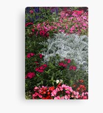 Mackinac Brigde Overlook Garden 2 Metal Print