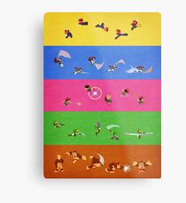 Simply Melee Poster Four Metal Print
