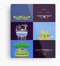 Melee Legal Stages Metal Print