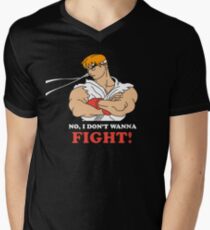 Dont wanna fight Men's V-Neck T-Shirt