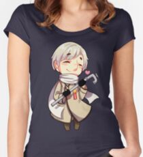 Russland - Hetalia Tailliertes Rundhals-Shirt