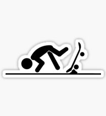 Faceplant! Sticker