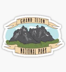 Grand Teton National Park Sticker