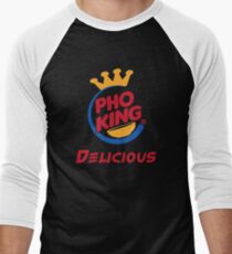 Pho King Delicious Men's Baseball ¾ T-Shirt