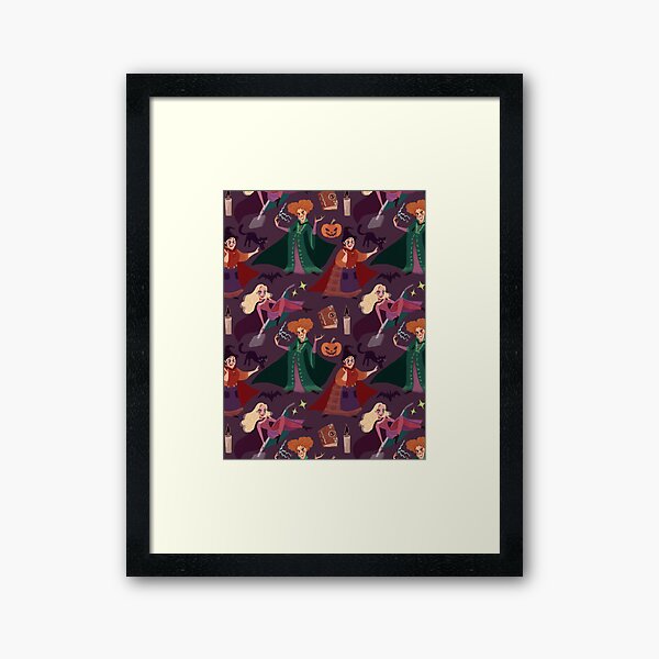 The Witch is Back! Framed Art Print