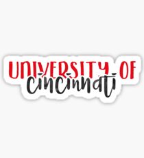 University of Cincinnati - Style 1 Sticker