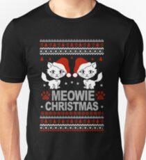 Christmas - Meowie Christmas Sweater Unisex T-Shirt