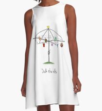 DECK THE HILLS - LAUNDRY EDITION A-Line Dress