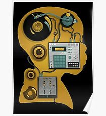 J dilla dj Poster