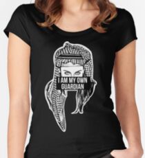 I Am My Own Guardian (English) Women's Fitted Scoop T-Shirt