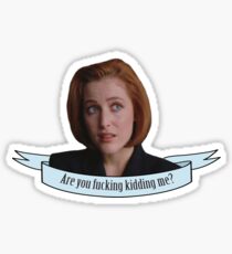 Sassy Scully sticker 2 Sticker