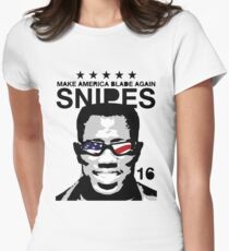 Wesley Snipes 2016 - Make America Blade Again Women's Fitted T-Shirt