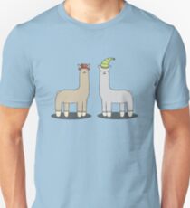llamas with hats Unisex T-Shirt