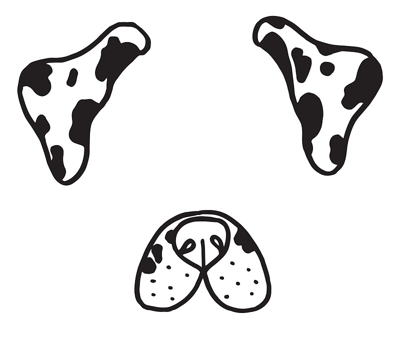 "Snapchat Dog Filter " Art Prints by EMABEE | Redbubble