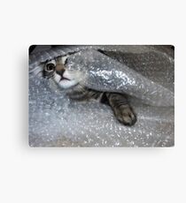 Mikino bubble-wrapped Canvas Print