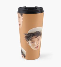 EXO Lucky One Lay Pattern Kpop Merch | Kpop Shirt | Kpop Mugs | Kpop Stickers | Women Tees | Korean Group Travel Mug
