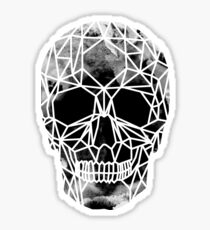 Crâne de cristal infrarouge Sticker