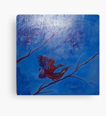 those fuckin birds! Canvas Print