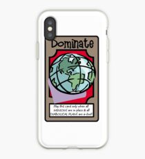 Vinilo o funda para iPhone DOMINACIÓN MUNDIAL