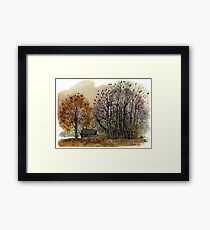 October mood. Framed Print