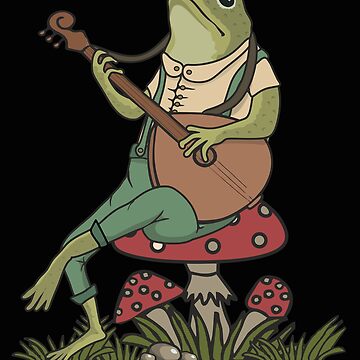 Banjo Frog Pin
