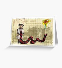 Old School Greeting Card