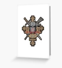 Deus Vult Greeting Card