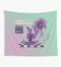 Digital Paradise Wall Tapestry