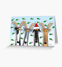Greyt Antlers Greeting Card