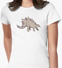 Stegosaurus dinosaur ancient Women's Fitted T-Shirt